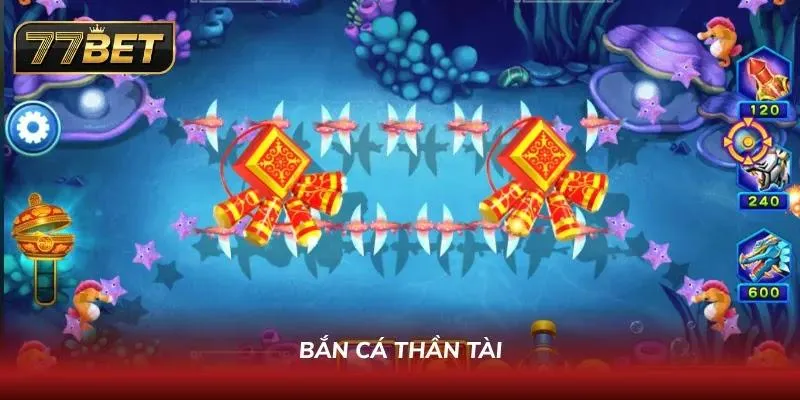 Khám Phá Bắn Cá 77BET - Sảnh Game Đổi Thưởng Cực Hot 2026 Hạ gục thần tài để kích hoạt bão đạn và chuỗi thưởng lớn