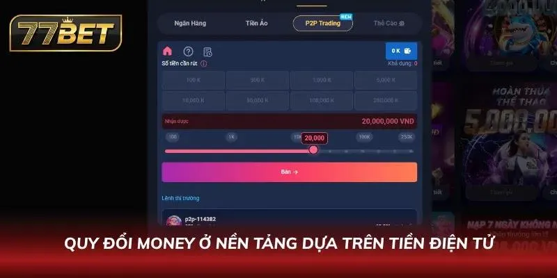 Rút Tiền 77BET Bao Lâu? Hướng Dẫn Chi Tiết Và Nhanh Nhất 2026 Tiền điện tử và cách thức để tân thủ quy đổi cho bản thân
