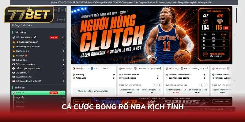 Bảng tỷ lệ odds cá cược quần vợt tennis trực tiếp trên hệ thống
