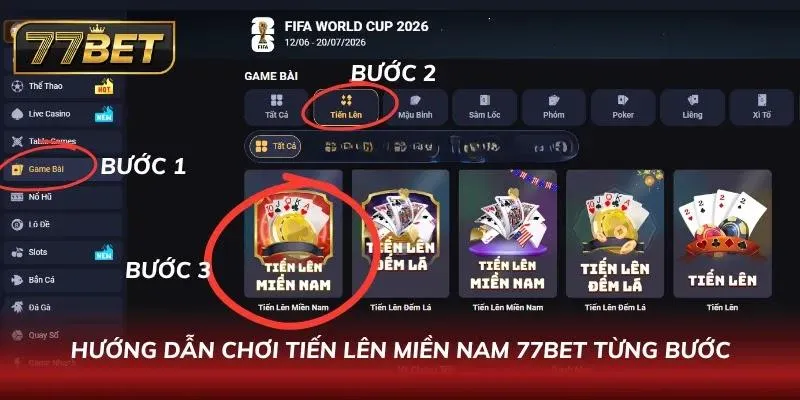 Quy trình từ A-Z cho tân thủ mới tham gia vào sảnh Tiến Lên của nhà cái