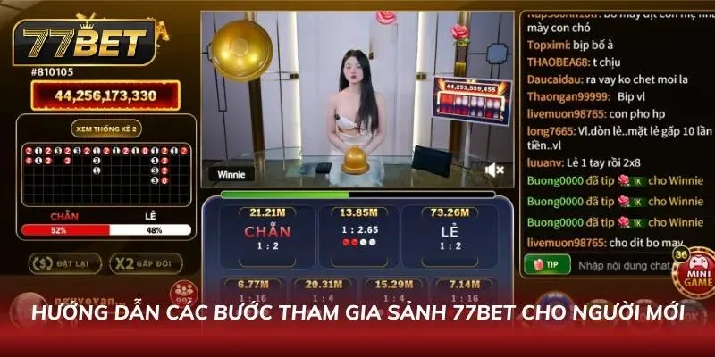 Cách Chơi Xóc Đĩa 77BET: Hướng Dẫn Chi Tiết Và Mẹo Thắng Hướng dẫn các quy trình để tham gia sảnh cược